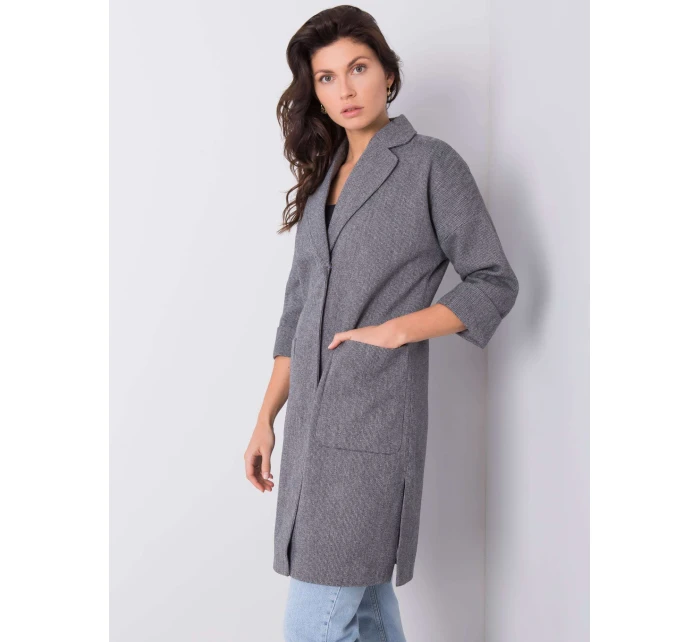 Płaszcz PL ciemny szary model 18505979 - FPrice