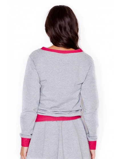 Dámské mikina šaty model 18926488 - Katrus