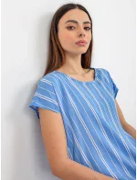 Dámska blúzka D73771R10978Q modrá - FPrice