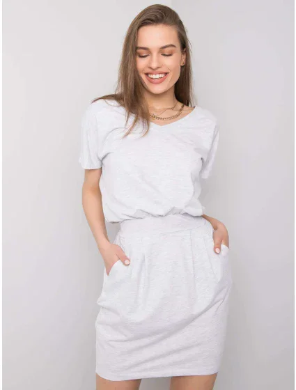 RV šaty SK 6339.10X svetlosivé RV šaty SK 6339.10X svetlosivé