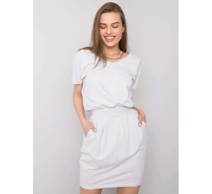 RV šaty SK 6339.10X svetlosivé RV šaty SK 6339.10X svetlosivé