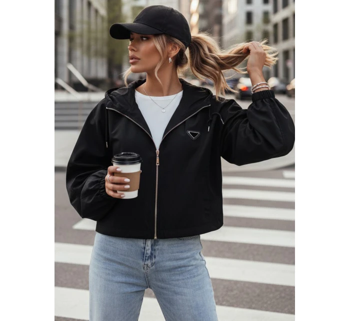 Dámská oversize bunda černá Dstreet model 21973916 - FashionStreet Dámská oversize bunda černá Dstreet model 21973916 - FashionStreet