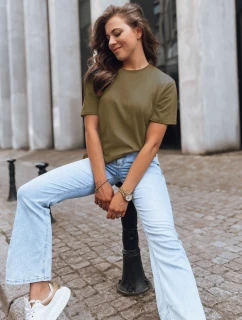 MAYLA II dámské tričko olivové Dstreet model 21978682 - FashionStreet