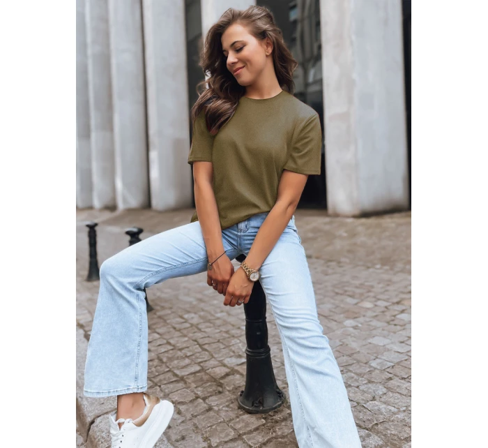 MAYLA II dámské tričko olivové Dstreet model 21978682 - FashionStreet