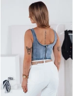 Dámský džínový top Dstreet model 21983616 - FashionStreet Dámský džínový top Dstreet model 21983616 - FashionStreet