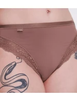Dámske nohavičky Romance Tai - BROWN - hnedá 1141 - SLOGGI Dámske nohavičky Romance Tai - BROWN - hnedá 1141 - SLOGGI