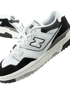 model 22116952 sportovní boty mládež kožené tenisky módní černé bílé dětské - New Balance