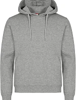 Clique Miami Hoody Unisex mikina s kapucňou 67.1031 šedá melírovaná