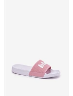 Dámské pantofle model 22089608 Růžové - Lee Cooper