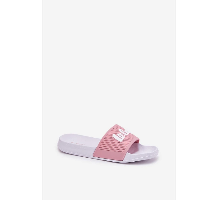 Dámské pantofle model 22089608 Růžové - Lee Cooper