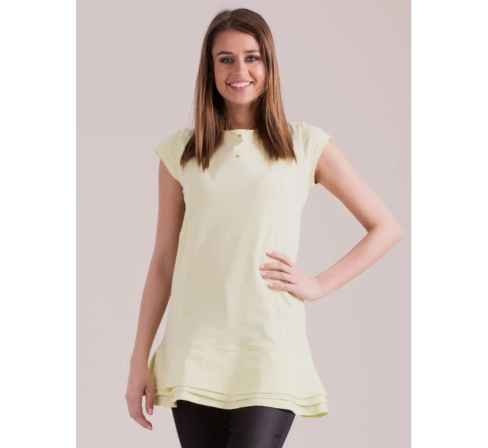 Tunika CZ SK 1620.08 svetlo žltá