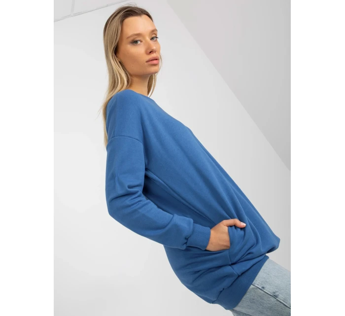 Mikina RV BL 8310.60 tmavo modrá