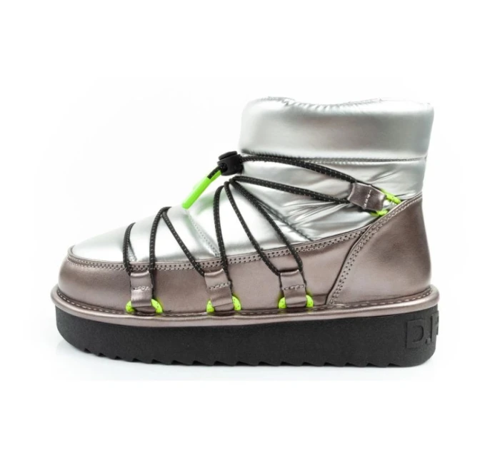 snow boots winter  boots silver dámské model 21395276 - D.Franklin
