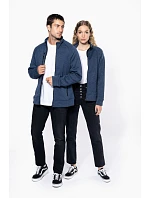 K Dámská melanžová pletená fleecová bunda 20. navy melange model 22423103 - Kariban