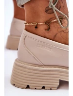 Kožené boty Big Star Béžová model 21618136 - Big Star Shoes