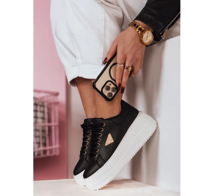 Dámske tenisky na platforme SNIKPIK black FashionStreet ZY0654