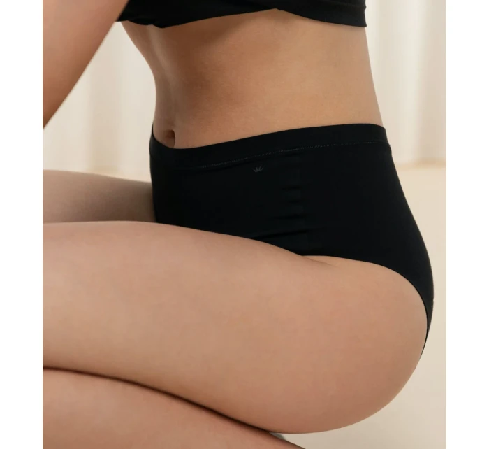 Dámské kalhotky Smart Natural Maxi EX - černé - TRIUMPH