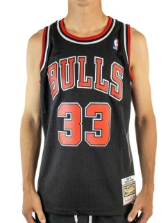 Mitchell & Ness pánské Chicago Bulls NBA  Jersey Bulls  SMJYGS18151-CBUBLCKSPI pánské model 21759468