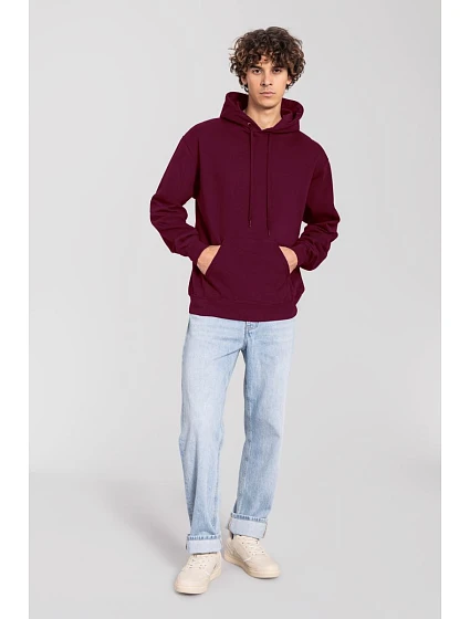 Fruit of the Loom Iconic 250 Hooded Sweat Mikina s kapucňou 16.2294 bordová Fruit of the Loom Iconic 250 Hooded Sweat Mikina s kapucňou 16.2294 bordová