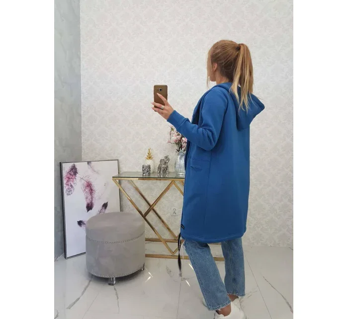 Zateplená džínová bunda s kapucí Zateplená džínová bunda s kapucí