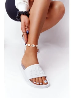 Klapki Damskie Big Star Białe DD274A268