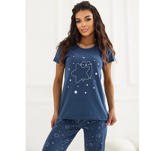 DU PI FP 301.76 tmavomodré pyžamo