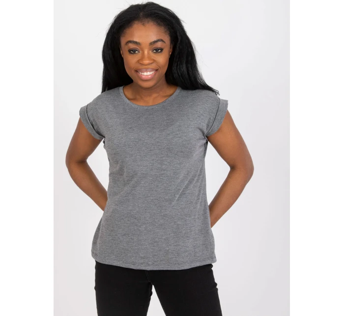 Tričko RV TS model 17251626 tmavě šedá - FPrice Tričko RV TS model 17251626 tmavě šedá - FPrice