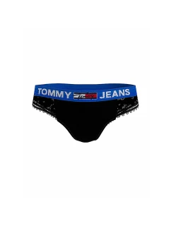 Dámske džínsové nohavičky s čipkou UW0UW03539-BDS - Tommy Hilfiger