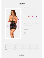 Pikantná košieľka Lacrisia chemise - Obsessive