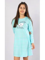 Dětská noční košile s dlouhým rukávem model 15847323 - Vienetta Kids Dětská noční košile s dlouhým rukávem model 15847323 - Vienetta Kids