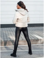 Dámska zimná páperová bunda NORDPUFF s kapucňou sivá FashionStreet TY4645