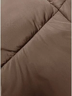 Vypasovaná béžová dámská vesta model 18934699 - J.STYLE Vypasovaná béžová dámská vesta model 18934699 - J.STYLE