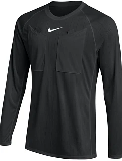 Pánské tričko Nike Dri-FIT Referee III s dlouhým rukávem, černé, HV8326 010