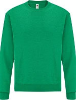 Mikina Fruit of the Loom Classic Set-In Sweat 16.2202 v retro farbe heather green