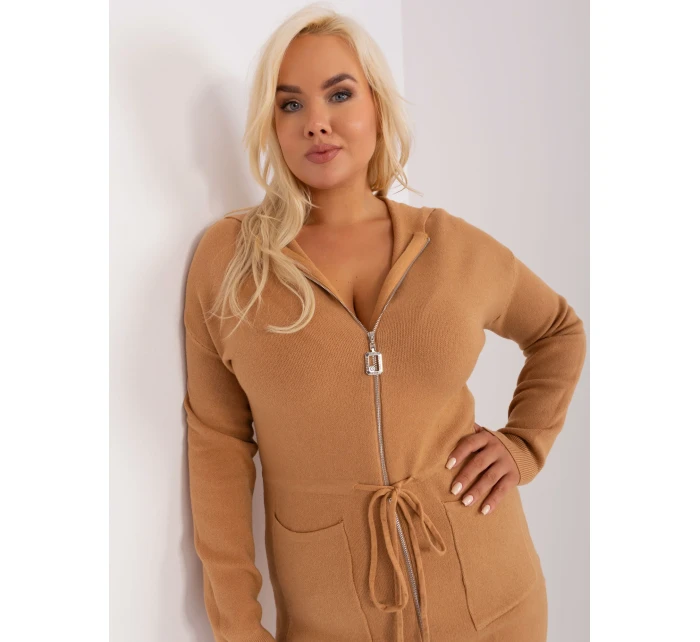 Sweter PM SW PM model 18949013 camelowy - FPrice