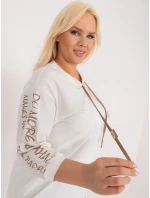 Bluzka RV BZ model 19465470 ecru - FPrice Bluzka RV BZ model 19465470 ecru - FPrice