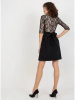 Dámske šaty LK SK 506589 3.05P čierna - FPrice
