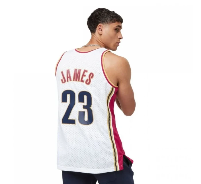 Mitchell & Ness NBA Swingman Jersey Cavaliers 03 Lebron James M SMJYCP19209-CCAWHIT03LJA pánske Mitchell & Ness NBA Swingman Jersey Cavaliers 03 Lebron James M SMJYCP19209-CCAWHIT03LJA pánske