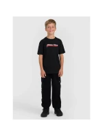 Chlapčenské tričko s potlačou 4F 4FJRAW25TTSHM3168-20S detské