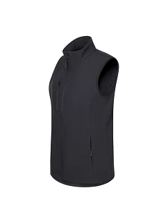 Dámska softshellová vesta Trail (ebony grey)