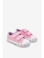 Dívčí Tenisky Na Suchý Zip model 21693978 Růžové - Lee Cooper