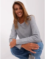 Sweter AT SW model 18895636 szary - FPrice