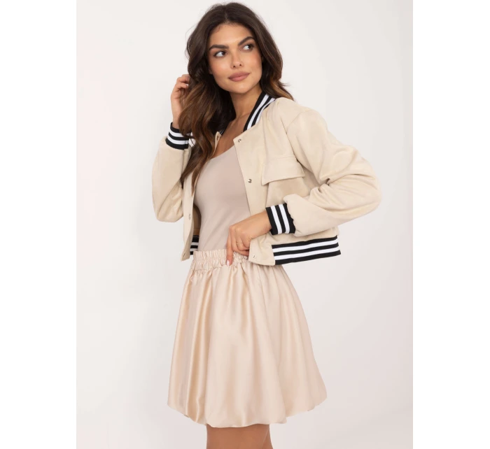 Spódnica DHJ SD model 21738221 beżowy - FPrice