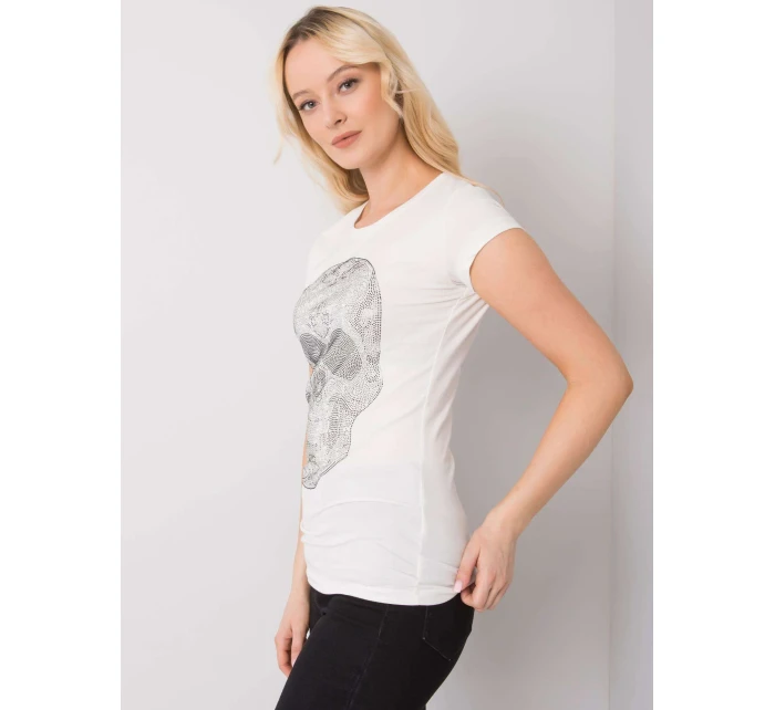 T košile EM TS ES 21 model 15518761 ecru - FPrice T košile EM TS ES 21 model 15518761 ecru - FPrice