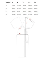 Dámske zavinovacie šaty S406 Tmavo ružová - Stylove