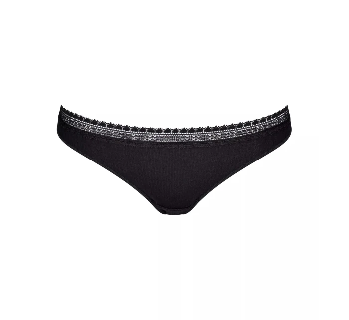 sloggi GO Ribbed R Brazil C2P - BLACK - SLOGGI BLACK - SLOGGI