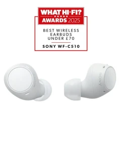 Sony WF-C510 True Wireless Stereo (TWS) Bluetooth slúchadlá do uší na volanie/hudbu/šport/bežné používanie biele