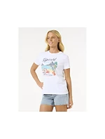 Tričko RIP CURL Crystal Standard Tee, biele Tričko RIP CURL Crystal Standard Tee, biele