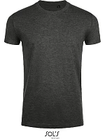 Pánske tričko SOL'S Imperial Fit „Slim Fit“ 25.0580, uhlovo šedá melírovaná Pánske tričko SOL'S Imperial Fit „Slim Fit“ 25.0580, uhlovo šedá melírovaná
