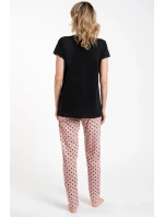 Talianska móda Buscato c.r. dĺžka farba:čierna/print Talianska móda Buscato c.r. dĺžka farba:čierna/print